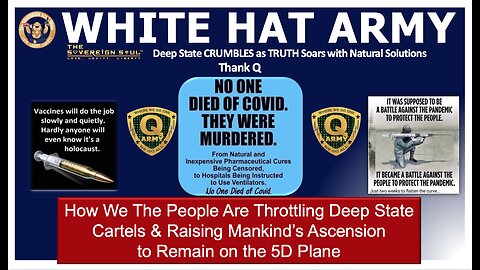 Bye👋Bye [DS]! Thank Q WHITE HAT ARMY & How We The People ARE Raising Consciousness to 5D ASCENSION