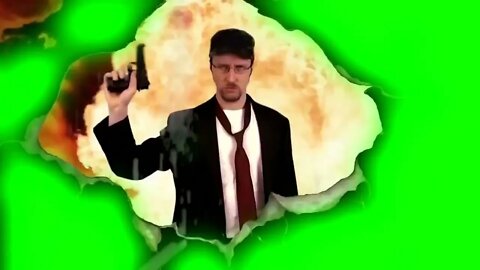 Nostalgia Critic Greenscreen Mpgun com mp4 surprise gun