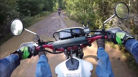 Parrish Highlands ATV Trails On An Enduro! | Langlade Co. Wisconsin