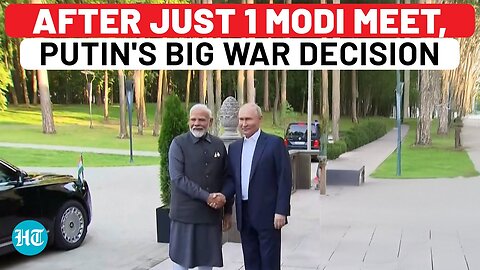 After Just 1 Meeting With PM Modi, Putin's Major Ukraine War Decision, With India Link | Russia