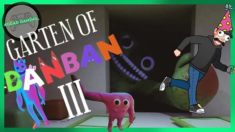 This Giant Green Guy wouldn't let me leave! | Garten of BanBan 3 | Part 2