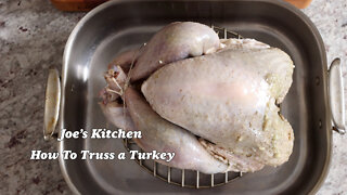 How to Truss a Turkey, Chicken, or any Fowl