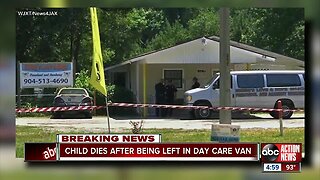 Infant dies after being left in Florida day care center van for 5 hours, deputies say