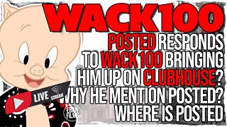 POSTED Responds to WACK100 about Clubhouse