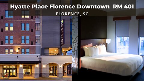 Hyatte Place Florence Downtown: Florence, SC (RM. 401 King, Room Tour)