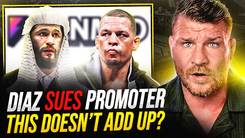 BISPING reacts: Nate Diaz SUES PROMOTER for $9 MILLION after Masvidal Fight?!
