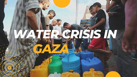 washing in the ocean: gaza's water crisis