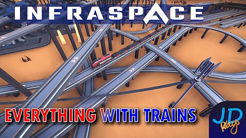 Offsite everything with Trains 🚜 InfraSpace Ep9 👷 New Player Guide, Tutorial, Walkthrough 🌍