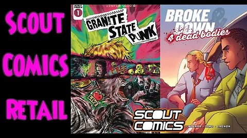 Scout Comics Retail #scoutcomics #comics #kickstarter #indycomics #Orangecone
