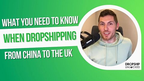 What you need to know when dropshipping from China to the Uk