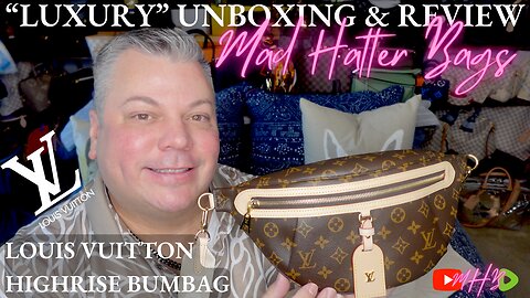 OMG MY NEW ❤️ FAVORITE BAG FROM DHGATE! - DUPE UNBOXING & REVIEW - LOUIS VUITTON HIGHRISE BUMBAG (link in description)