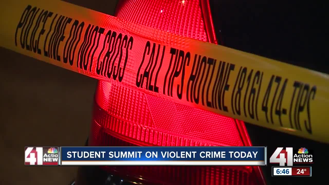 Student summit on violent crime Thursday