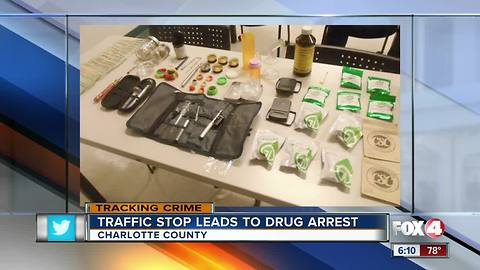 Deputies find drugs during a traffic stop