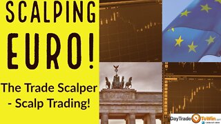 Scalping the EURO futures - EURUSD day trading scalping strategy