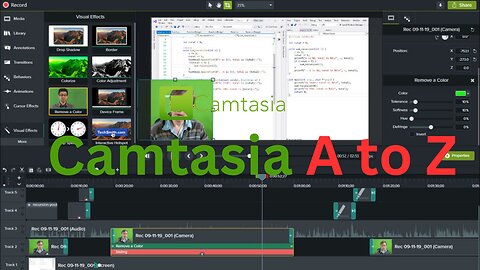 Camtasia video editing tutorial Bangla || Camtasia video editing tutorial 2023 || Camtasia Part-01