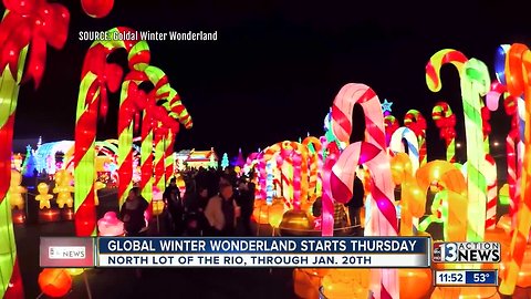 Global Winter Wonderland open through holiday season