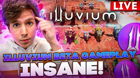 (LIVE) BEST NFT GAME! ILLUVIUM BETA GAMEPLAY! PLAY TO EARN!