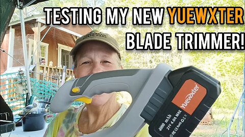 Testing My New Yuewxter Cordless Trimmer!