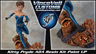 Kitty Pryde Age of Apocalypse DXA Designs Kit Paint Up