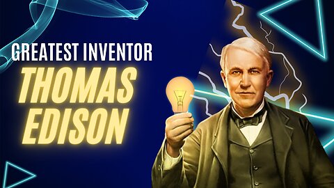 Greatest Inventor in History - The Story of Thomas Edison | The inventor | #whowas