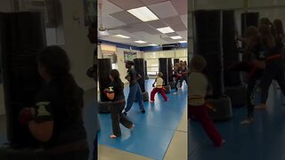 Kids and Youth Practicing Their Combos – Jiu-Jitsu Class for Kids