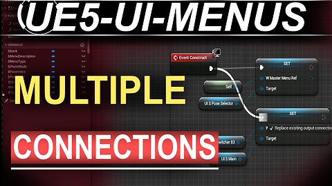 Unreal5 Blueprints: Plugging Multiple Connections (60-SECONDS!!)