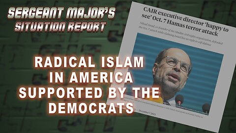 RADICAL ISLAM IN AMERICA SUPPORTED BY THE DEMOCRATS! | John Gillette