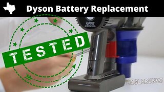 Replacing a Battery on a Dyson Vacuum