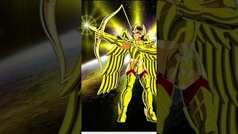 Os Cavaleiros Do Zodíaco - Cavaleiros De Ouro Aioros De Sagitário Anime