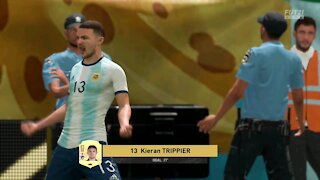 Fifa21 FUT Squad Battles - Kieran Trippier goal