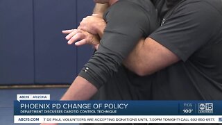 Police say they are using 'compassionate' restraint techniques in Phoenix