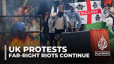 Far-right rioters attack asylum seeker hotels in UK’s Rotherham, Tamworth | NE