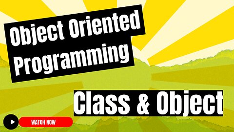 Python Object Oriented Programming : How to construct a Class & Create an Object