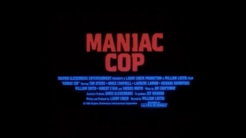 MANIAC COP (1988) Trailer [#maniaccop #maniaccoptrailer]