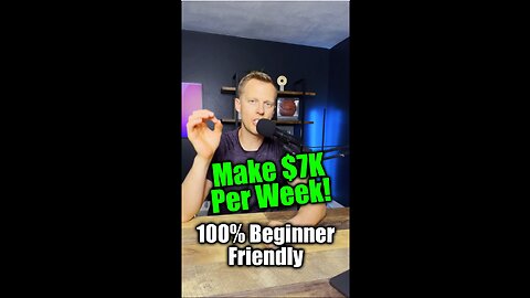 How I Make 7k Per Week (100% Beginner Friendly!)