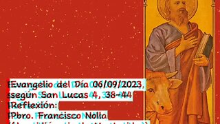 Evangelio del Día 06/09/2023, según San Lucas 4, 38-44 - Pbro. Francisco Nolla