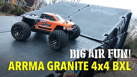Arrma Granite 3S BLX Big Air Fun On 3S