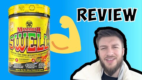 Mammoth Swell Caffeine Free Pre Workout review