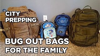 How to build Bug out Bags for the family