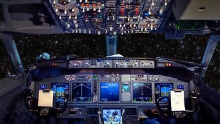 Airplane Cockpit Ambience | Airplane White Noise | Jet Sound