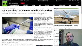 Scientists at Boston University claim to have created a Covid-19 variant with 80% mortality