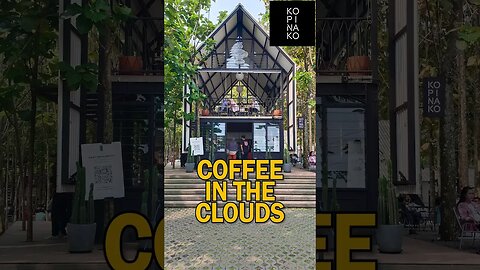 Coffee in the clouds at Kopi Nako Kebon Jati