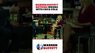 Warren Buffett Nothing Wrong With Coca Cola | Motivational Speech #shorts