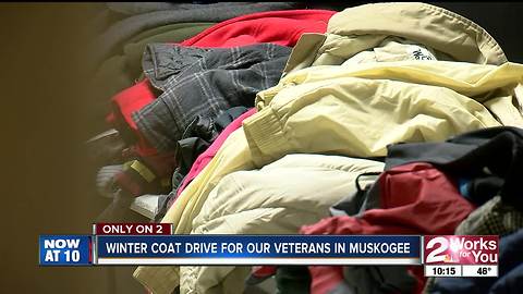 Winter coat drive helping veterans in Muskogee