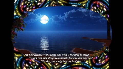 Good night my best friend, sleep well, a big hug! [Message] [Quotes and Poems]