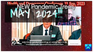 WHO's NEW Pandemic Treaty (May, 2024) ~ SPEECH AT THE EU PARLAMENT