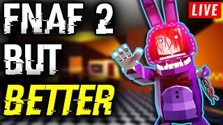 BUILDING THE FNAF 2 LOCATION IN THE KILLER IN PURPLE 2 NEW UPDATE!