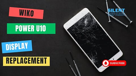 Wiko Power U10 | Screen repair | Display replacement | Repair video