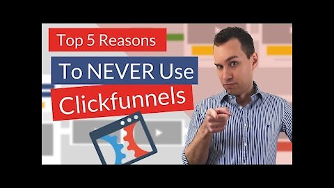ClickFunnels Review Video Alert| Don't Buy ClickFunnels - Top 5 Reasons