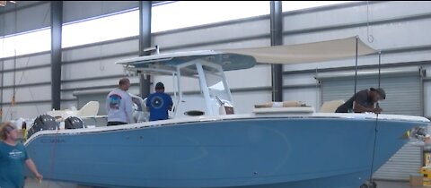 Economic boom for boating industry leads to Fort Pierce manufacturer doubling in size